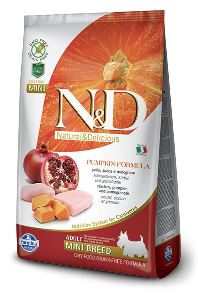 Farmina N&D Pumpkin Chicken and Pomegranate Adult Mini