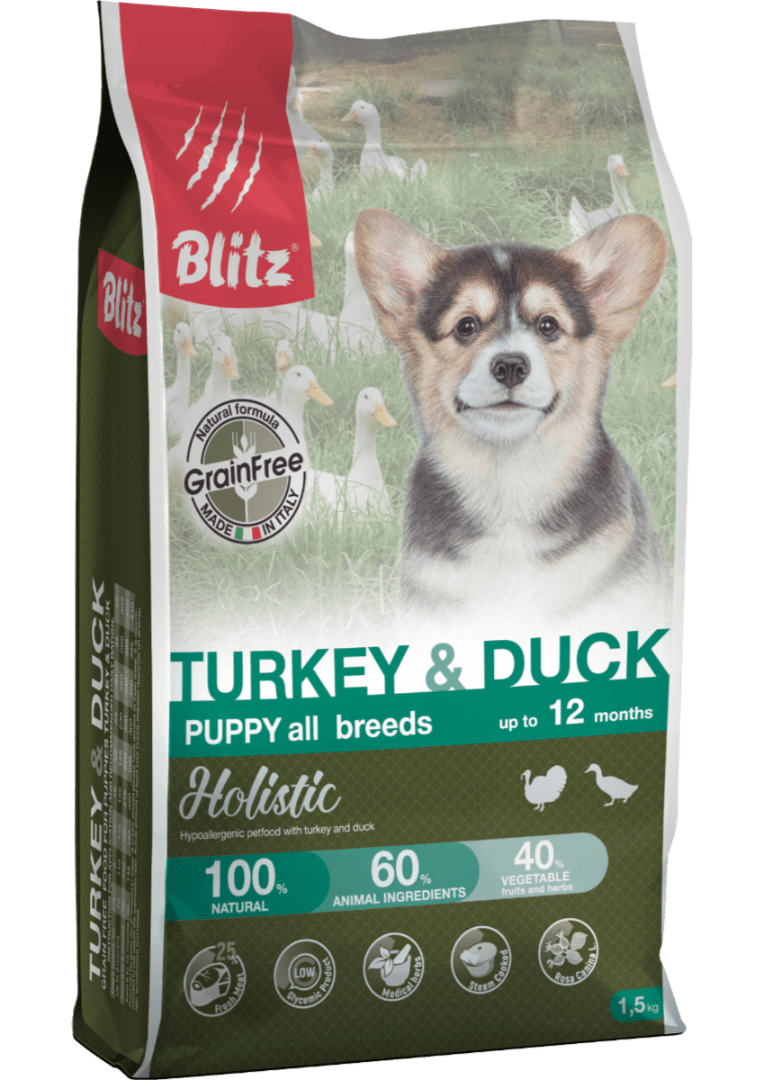 Blitz Holistic Puppy Duck & Turkey (Grain Free)