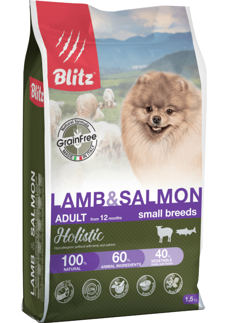 Blitz Holistic Lamb & Salmon Small Breeds (Grain Free)